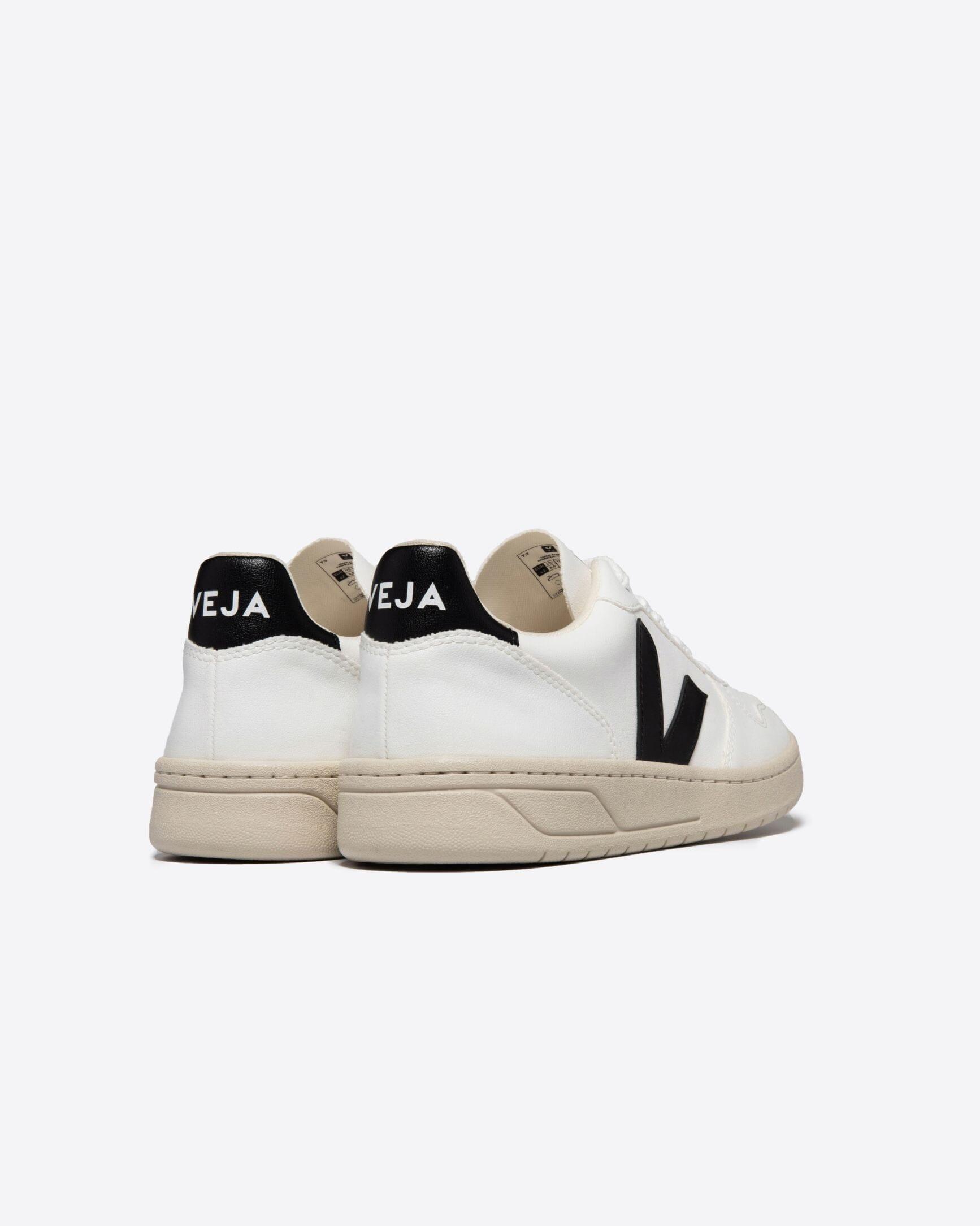 Veja - V-10 CWL WHITE BLACK - City Workshop Men's Supply Co.
