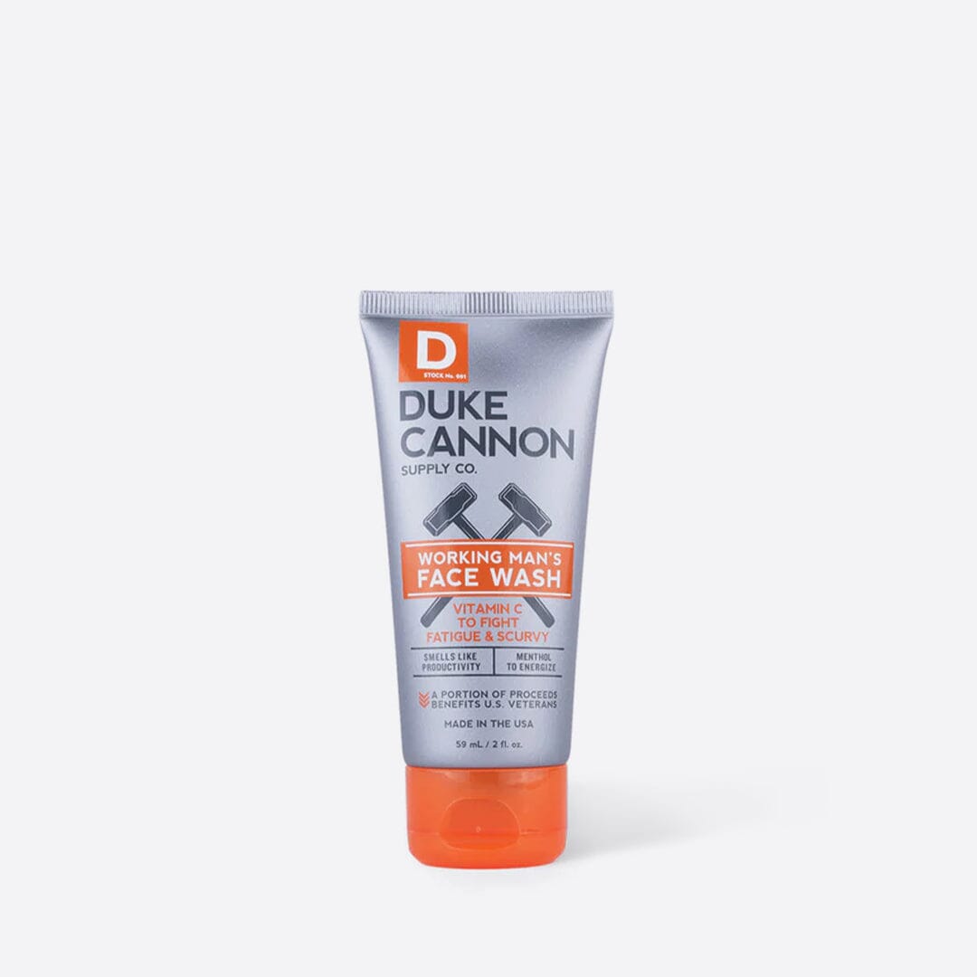Duke Cannon - Working Man's FACE WASH - Travel Size - City Workshop Men's Supply Co.
