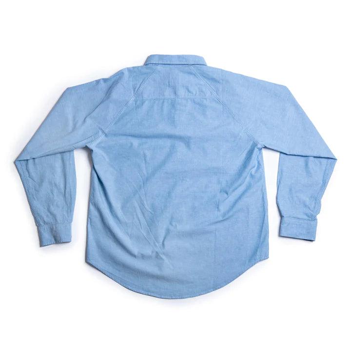 HEIMAT - Arbeitshemd Work Shirt in Trail Blue - City Workshop Men's Supply Co.