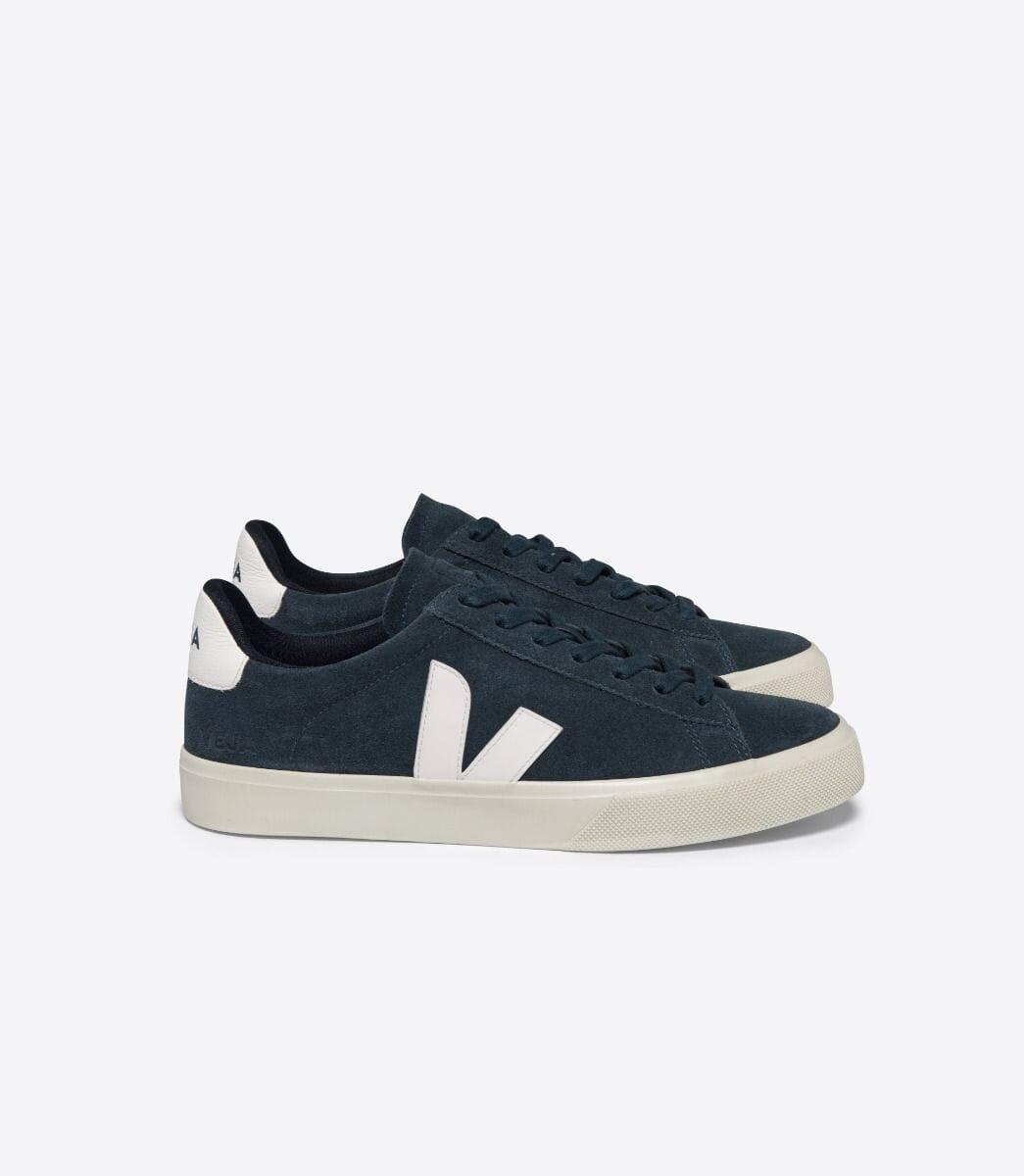 Veja - Campo Suede Nautico White - City Workshop Men's Supply Co.