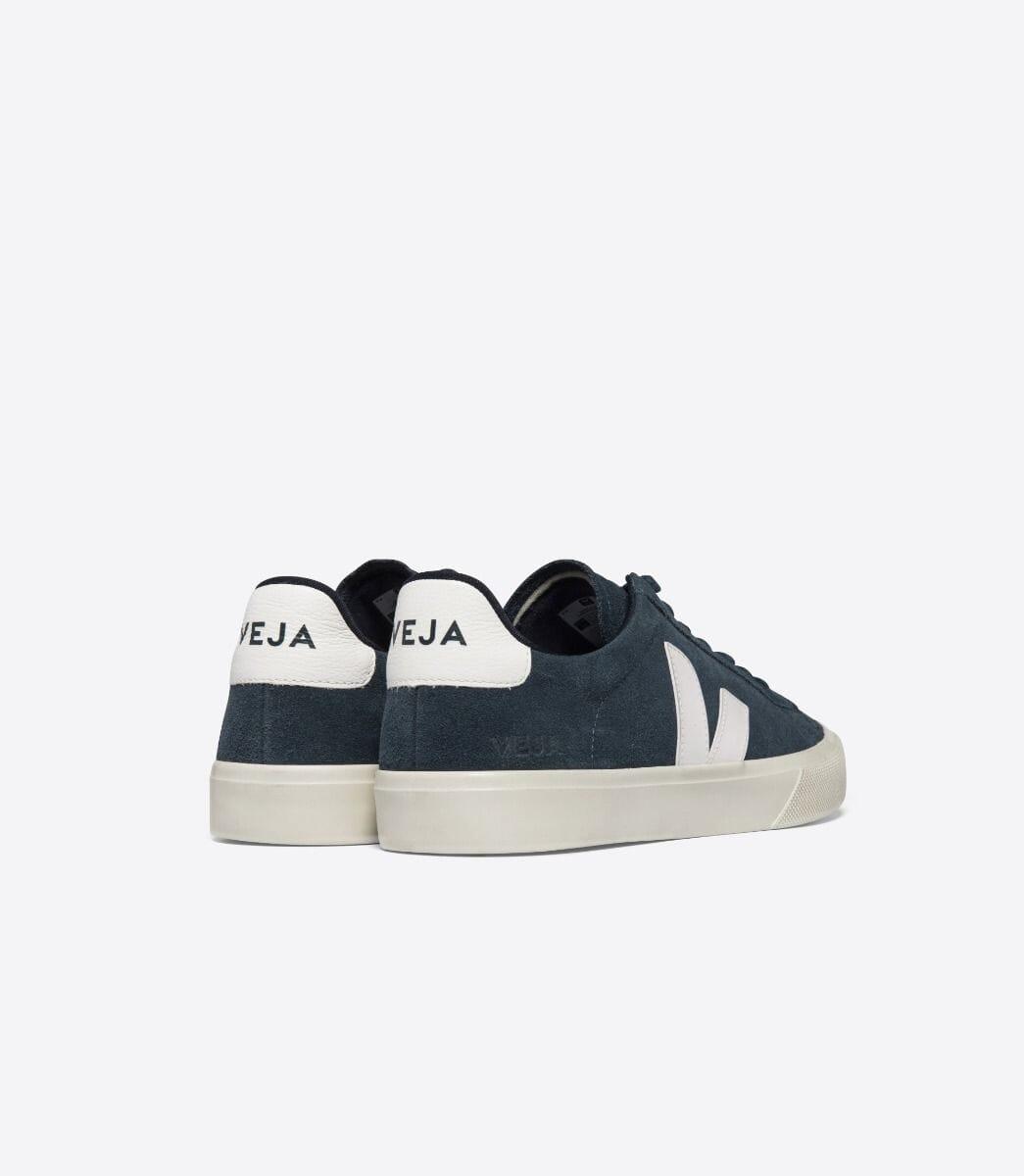 Veja - Campo Suede Nautico White - City Workshop Men's Supply Co.