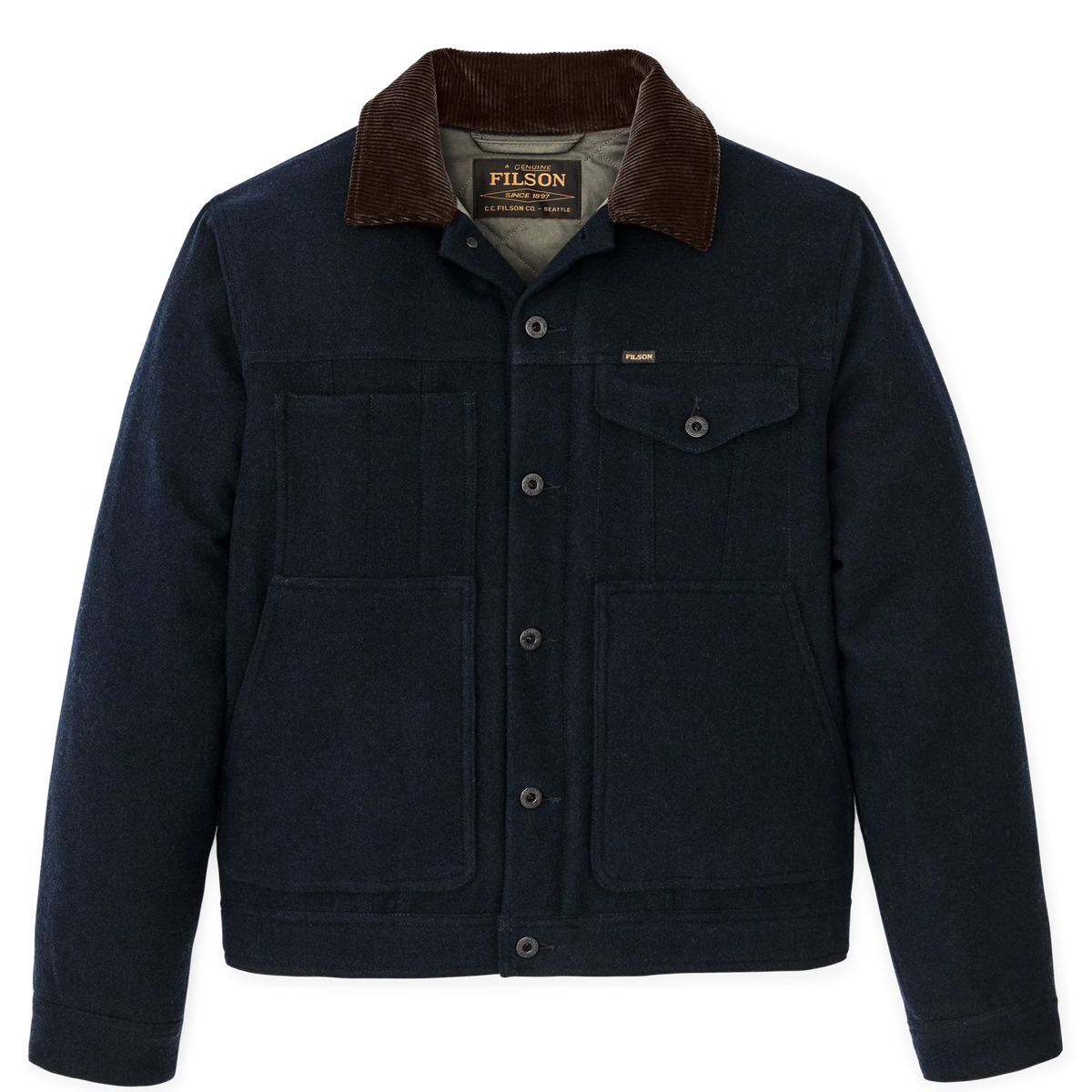 Filson - Spokane Insulated Short Cruiser - Navy – City Workshop