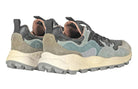 Flower Mountain - YAMANO 3 UNI SUEDE/NYLON/ANIMAL PRINT IN ANTHRACITE-GREEN - City Workshop Men's Supply Co.