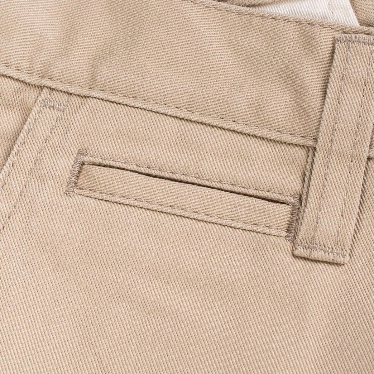 Iron Heart - IH-721 - 9oz Mercerised Selvedge Cotton Slim Tapered Chinos - Khaki - City Workshop Men's Supply Co.