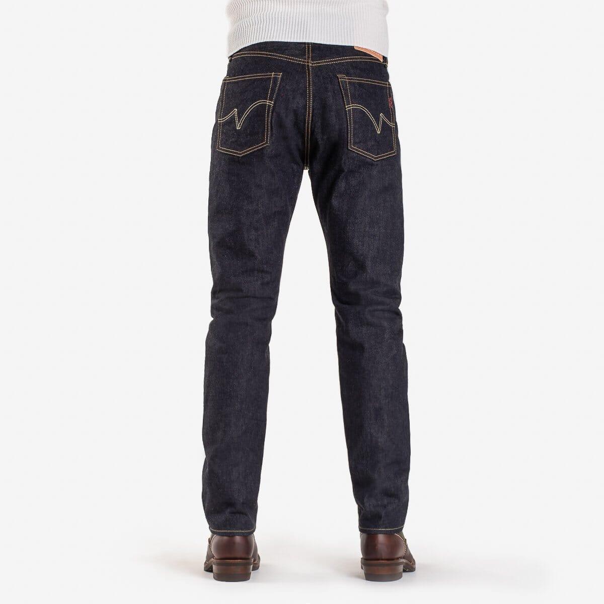 Iron Heart - IH-888S-142 - 14oz Selvedge Denim Medium/High Rise Tapered Cut Jeans - Indigo - City Workshop Men's Supply Co.