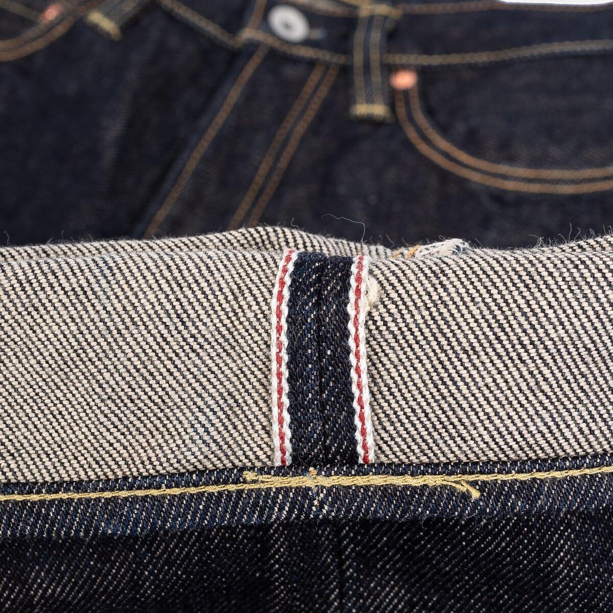 Iron Heart - IH-888S-21 - 21oz Selvedge Denim Medium/High Rise Tapered Cut Jeans - Indigo - City Workshop Men's Supply Co.