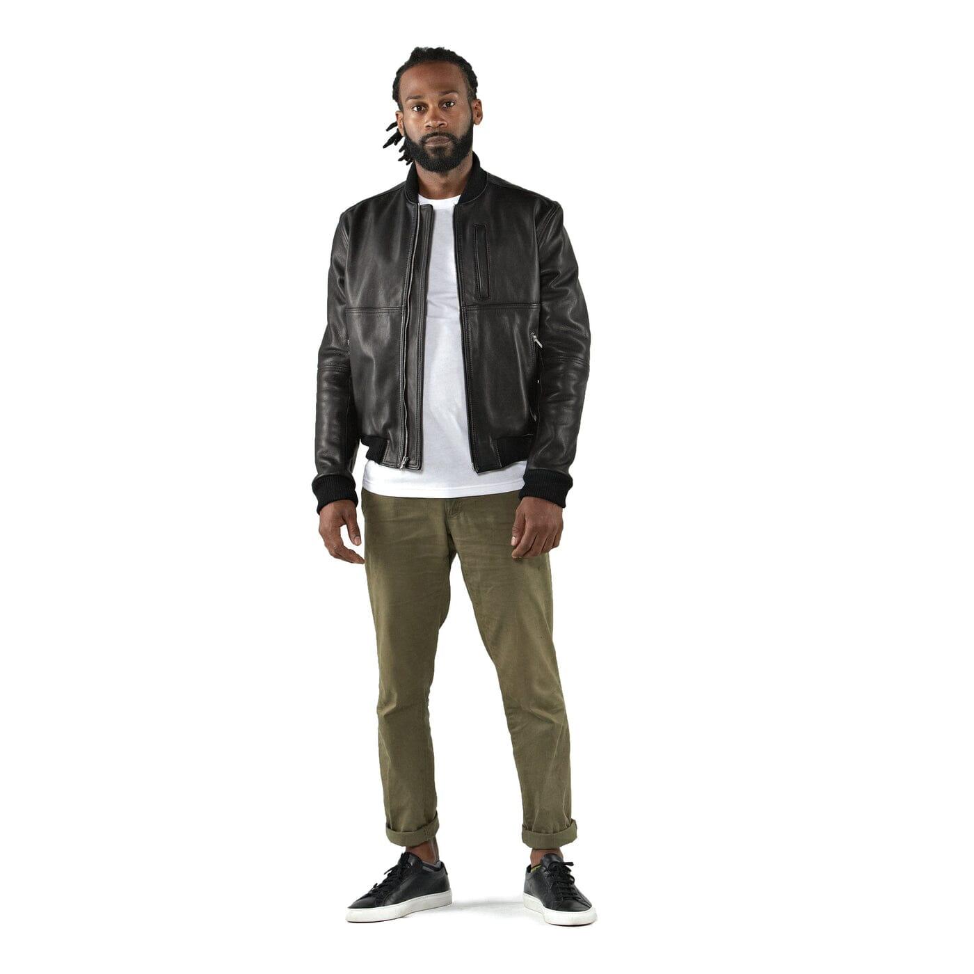Jane Motorcycles - The Marcy Leather Bomber Jacket - City Workshop Men's Supply Co.