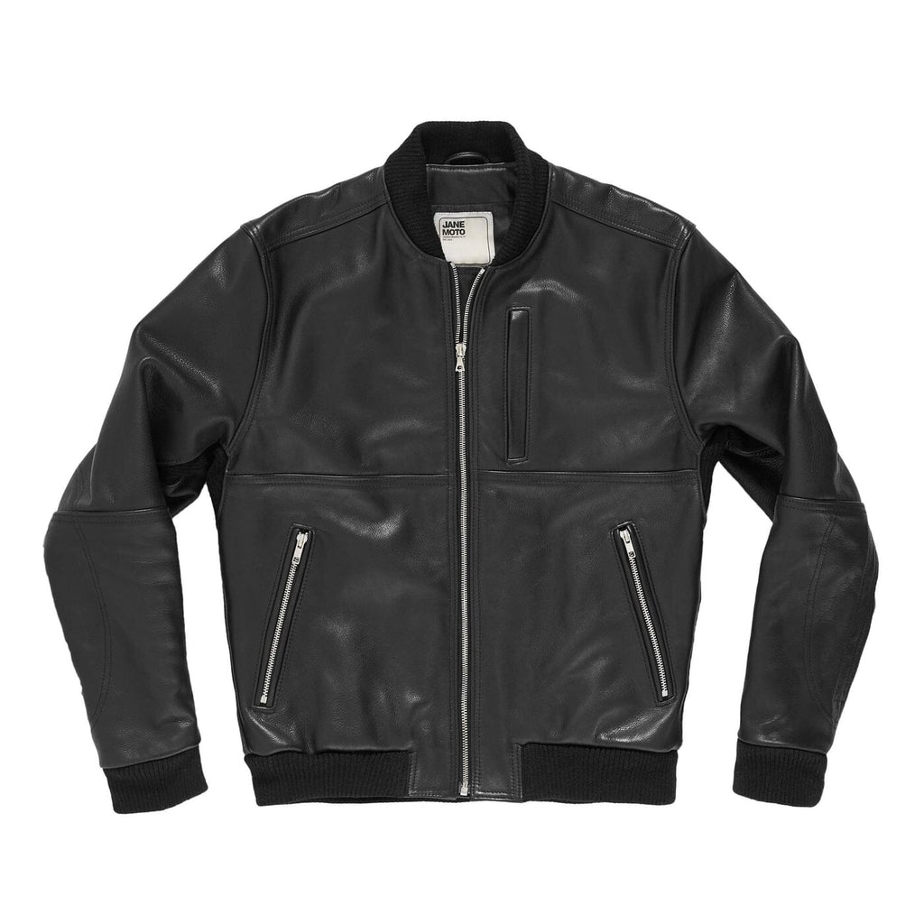 Jane Motorcycles - The Marcy Leather Bomber Jacket - City Workshop Men's Supply Co.