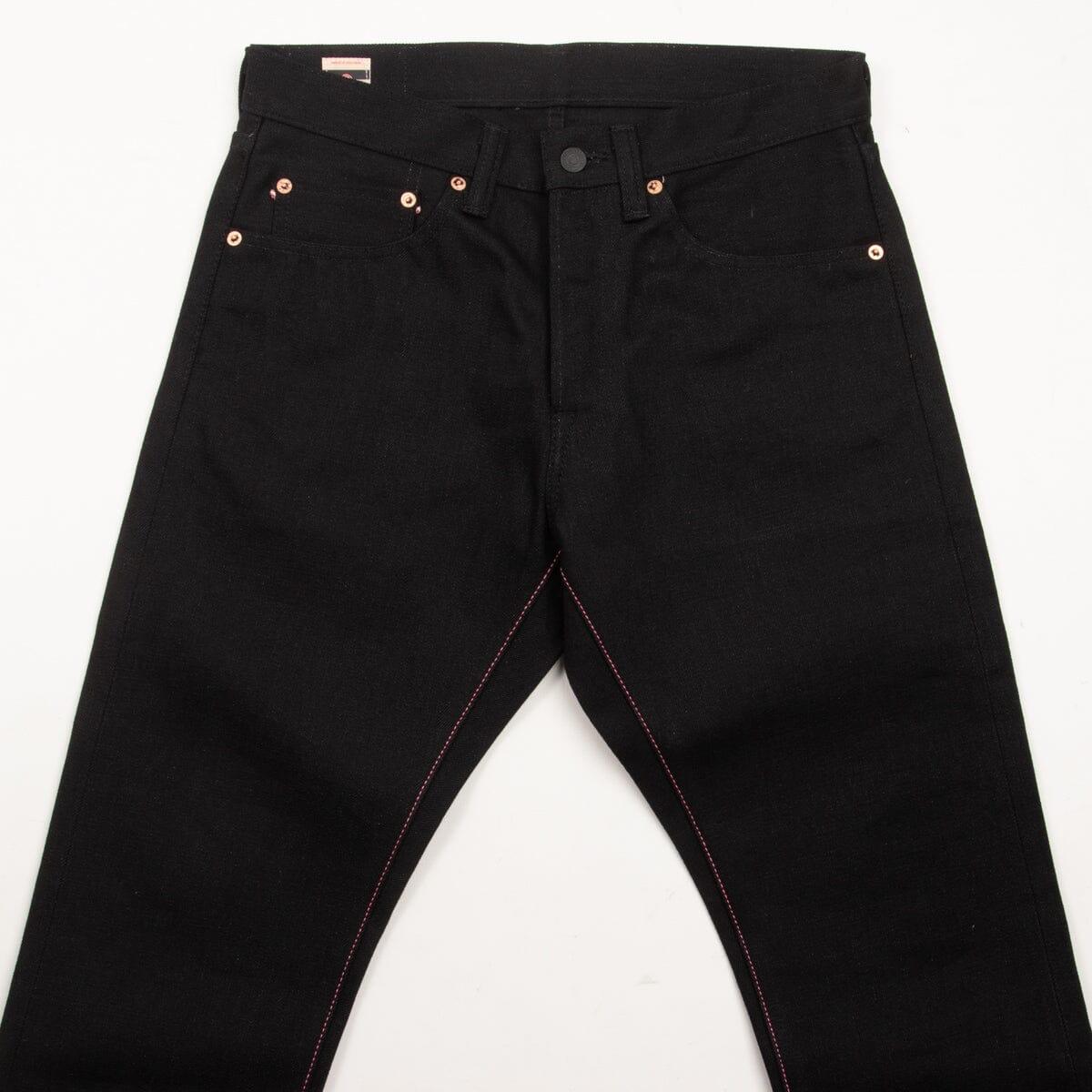 Momotaro Jeans - 0405-B 15.7oz Black Selvedge Denim - High Tapered Fit - City Workshop Men's Supply Co.