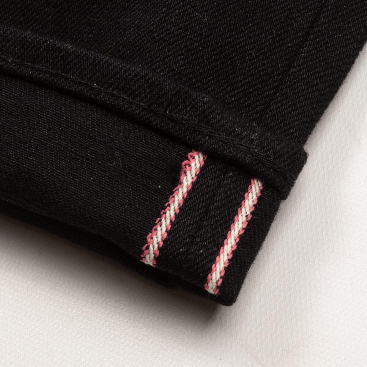 Momotaro Jeans - 0405-B 15.7oz Black Selvedge Denim - High Tapered Fit - City Workshop Men's Supply Co.