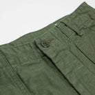 orSlow - (01-7002-16) US Army Fatigue Shorts - Green - City Workshop Men's Supply Co.