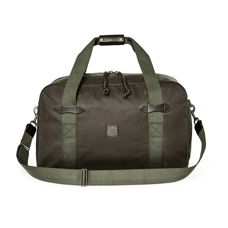 Filson - Medium Tin Cloth Duffle Bag in Otter Green - City Workshop Men's Supply Co.
