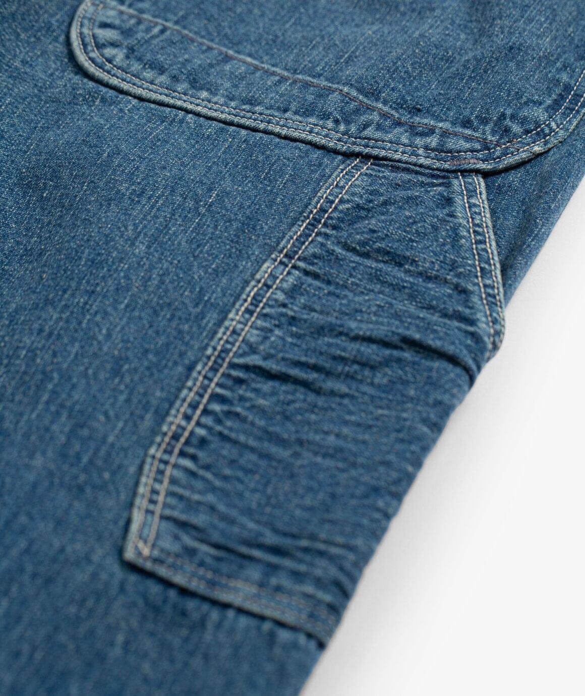 orSlow - (01-5120-95) Denim Painters Pants Used Wash - City Workshop Men's Supply Co.