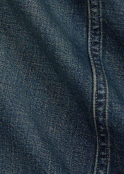 Double RL - Cotton-Linen Denim Engineer Jacket - Torrington Wash - City Workshop Men's Supply Co.