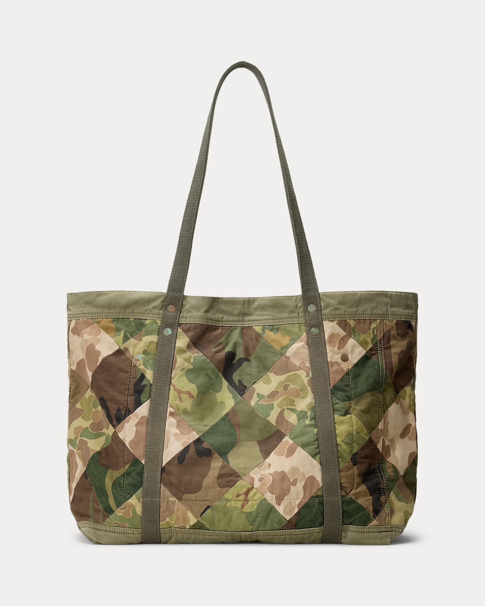 Double RL - Limited-Edition Patchwork Camo Tote - City Workshop Men's Supply Co.