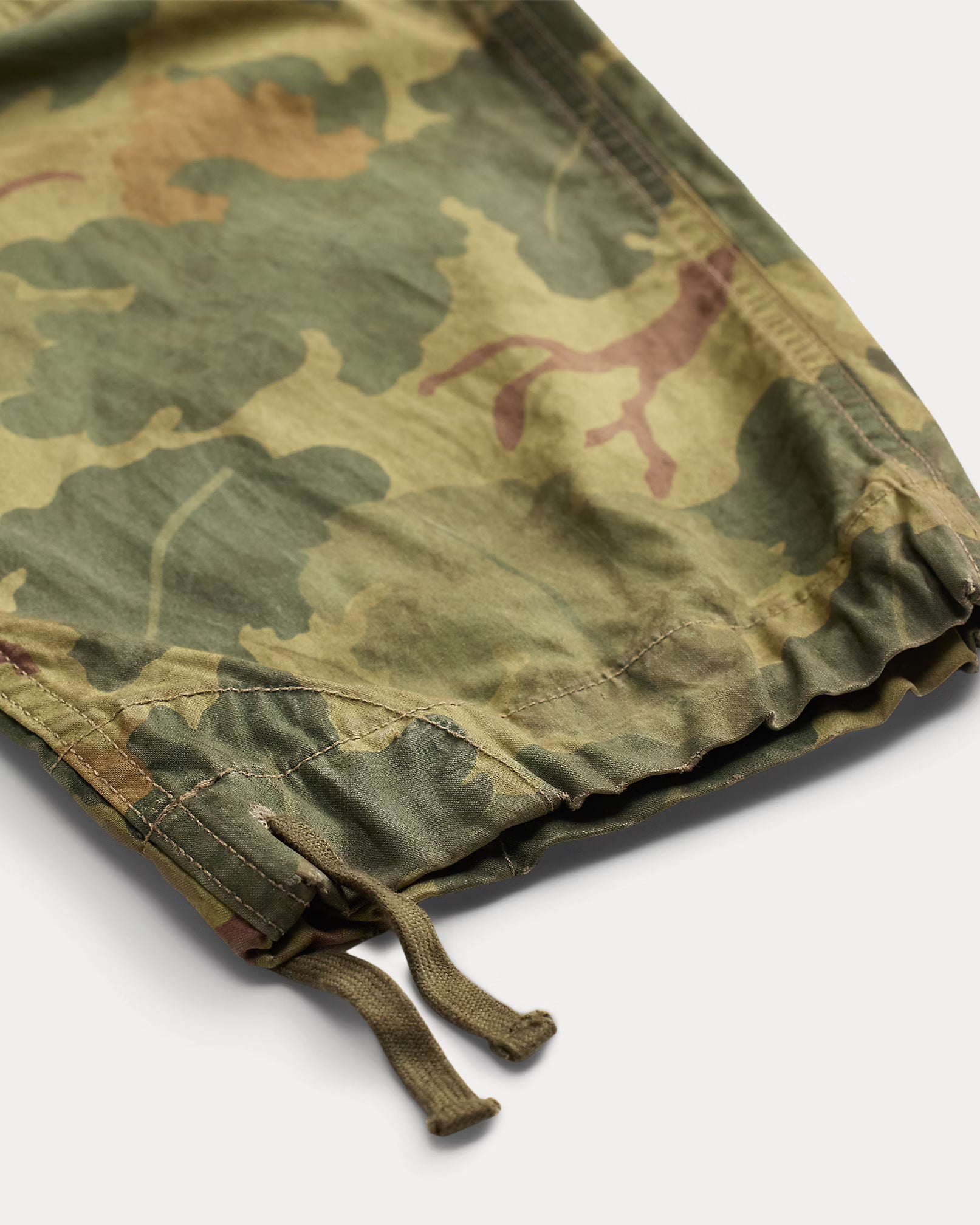 Double RL - Ranger Camo Poplin Cargo Pant - Olive Leaf Camo - City Workshop Men's Supply Co.