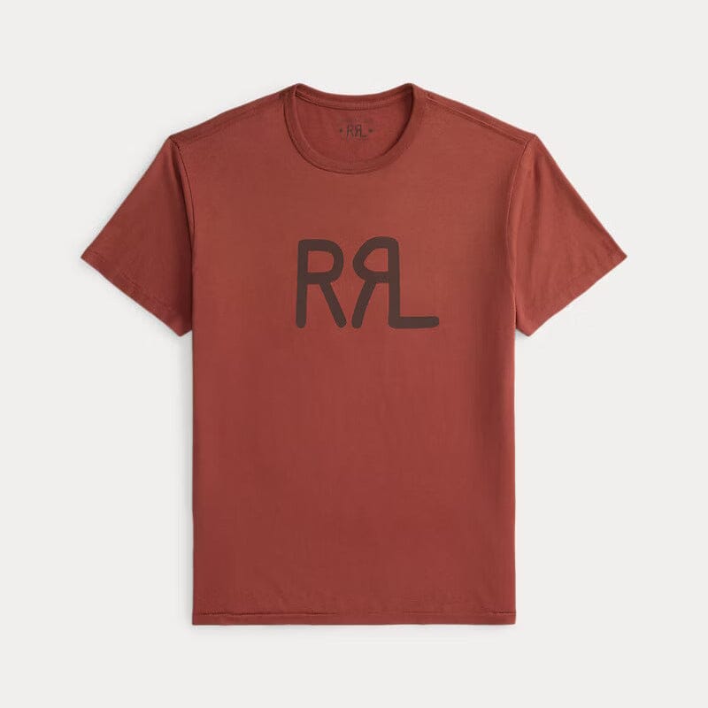 Double RL - RRL Ranch Logo T-Shirt - Red Snapper - City Workshop Men's Supply Co.
