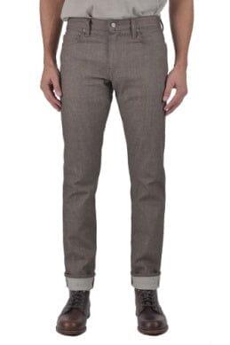 KATO - The Pen Slim - Brown Raw 10.5oz Selvedge - City Workshop Men's Supply Co.