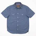 Freenote Cloth - Scout Short Sleeve Chambray - City Workshop Men's Supply Co.