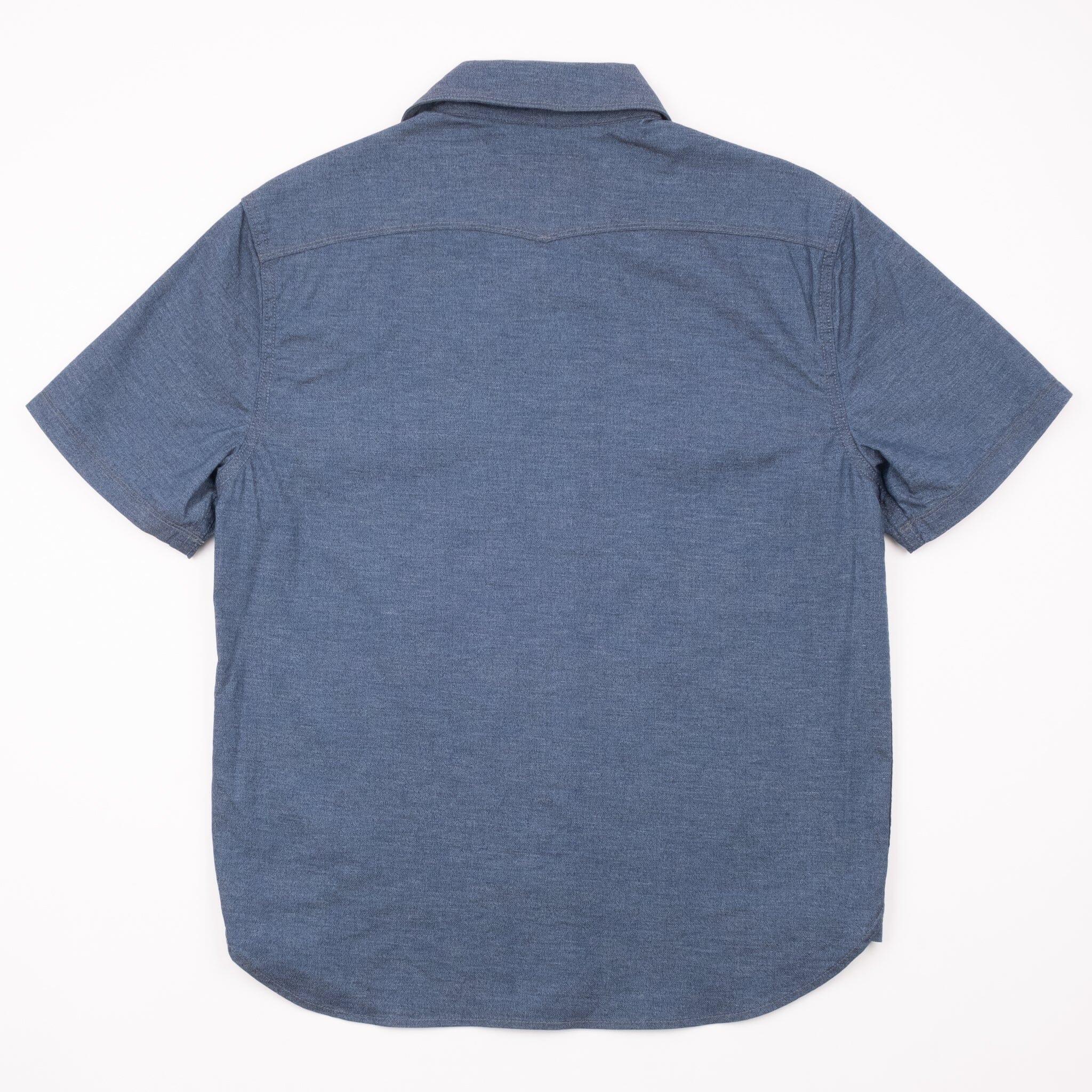 Freenote Cloth - Scout Short Sleeve Chambray - City Workshop Men's Supply Co.