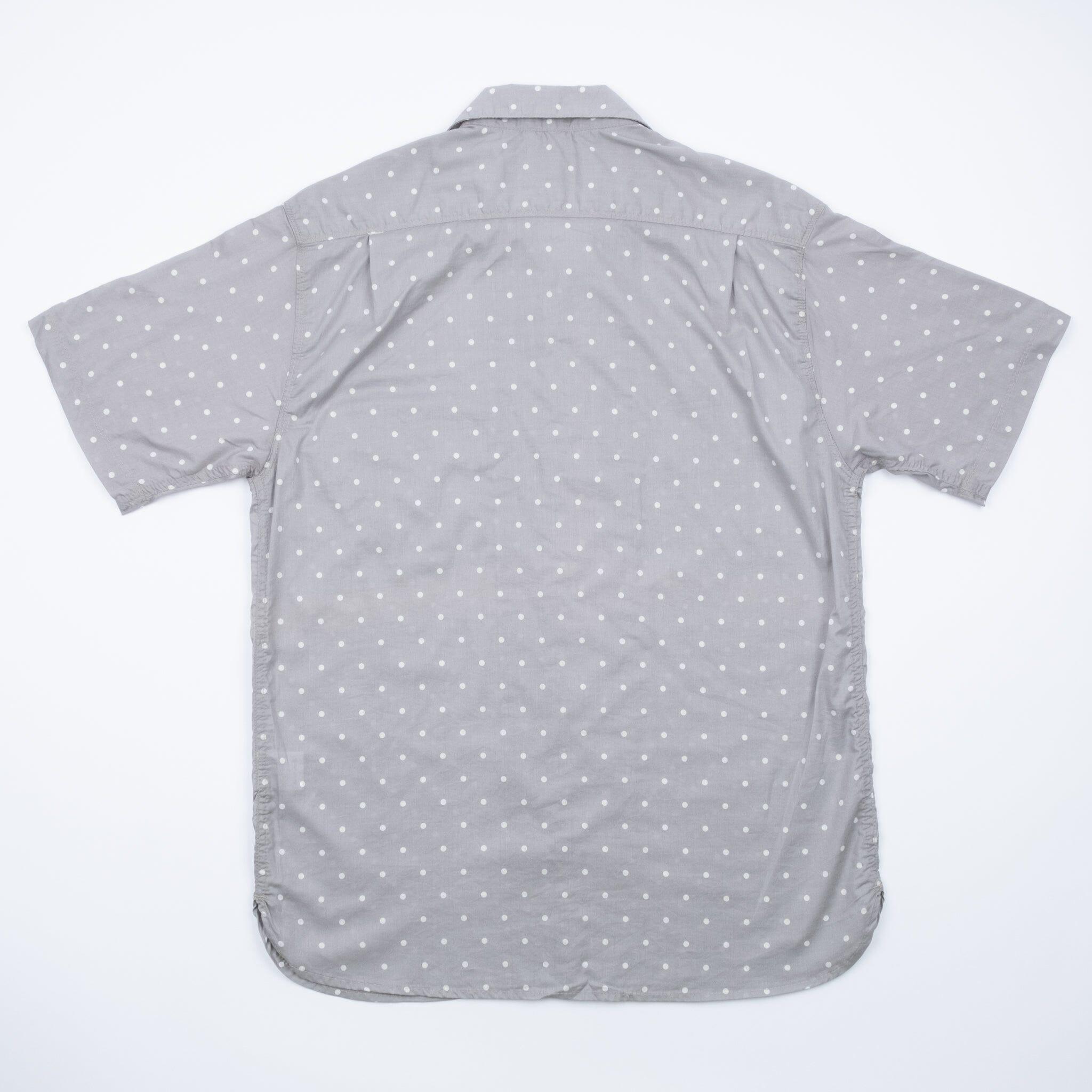 Freenote Cloth - Hawaiian Polka Dot - Grey - City Workshop Men's Supply Co.
