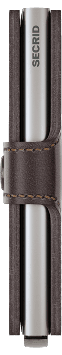 SECRID - Miniwallet - Original Dark Brown - City Workshop Men's Supply Co.