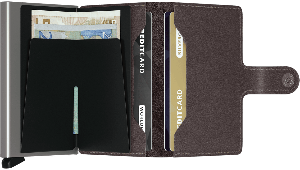 SECRID - Miniwallet - Original Dark Brown - City Workshop Men's Supply Co.