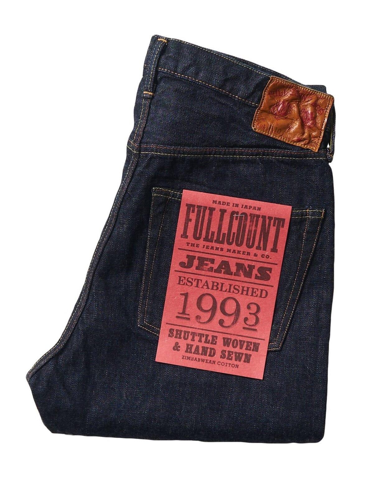 Full Count - 1110W - Tapered Denim - 13.7oz - City Workshop Men's Supply Co.