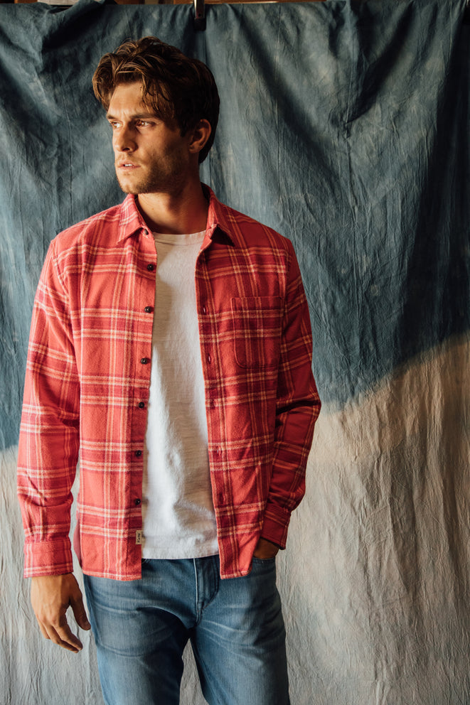 KATO "The Ripper" Plaid Red Vintage Flannel - City Workshop Men's Supply Co.