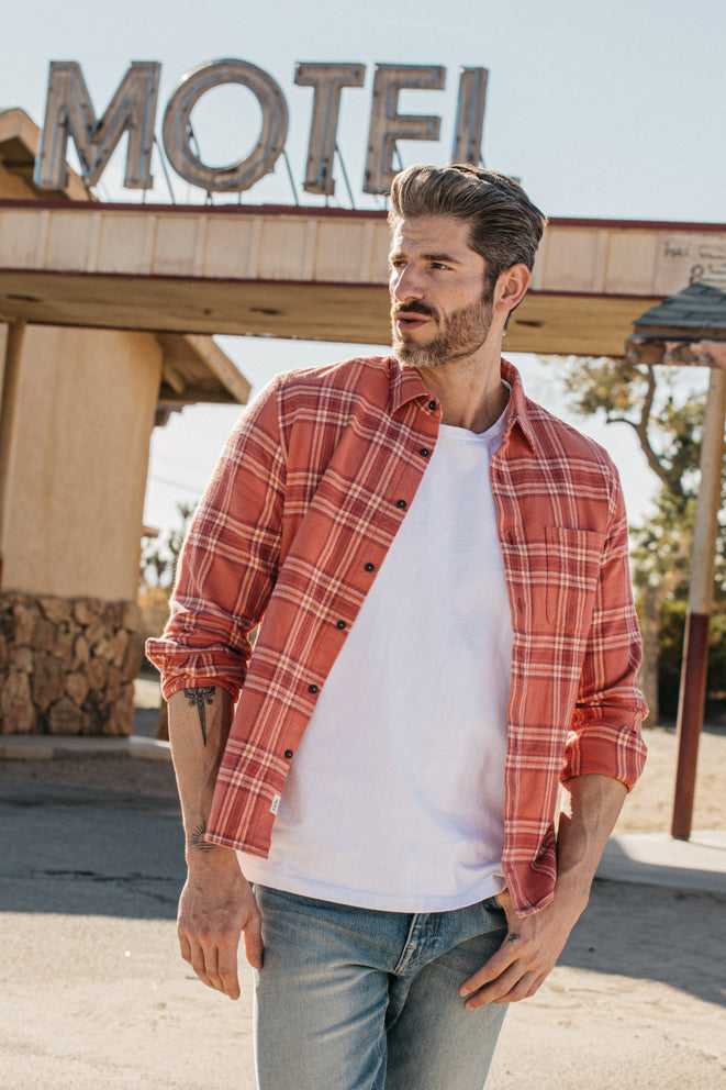 KATO "The Ripper" Plaid Red Vintage Flannel - City Workshop Men's Supply Co.