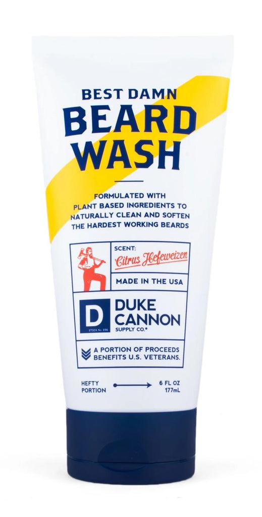 Duke Cannon - Best Damn Beard Wash - City Workshop Men's Supply Co.