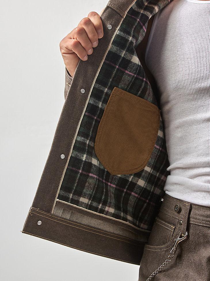 MEN'S LEE® X THE BROOKLYN CIRCUS® 1930'S Cowboy Jacket in Brown Selvedge - City Workshop Men's Supply Co.