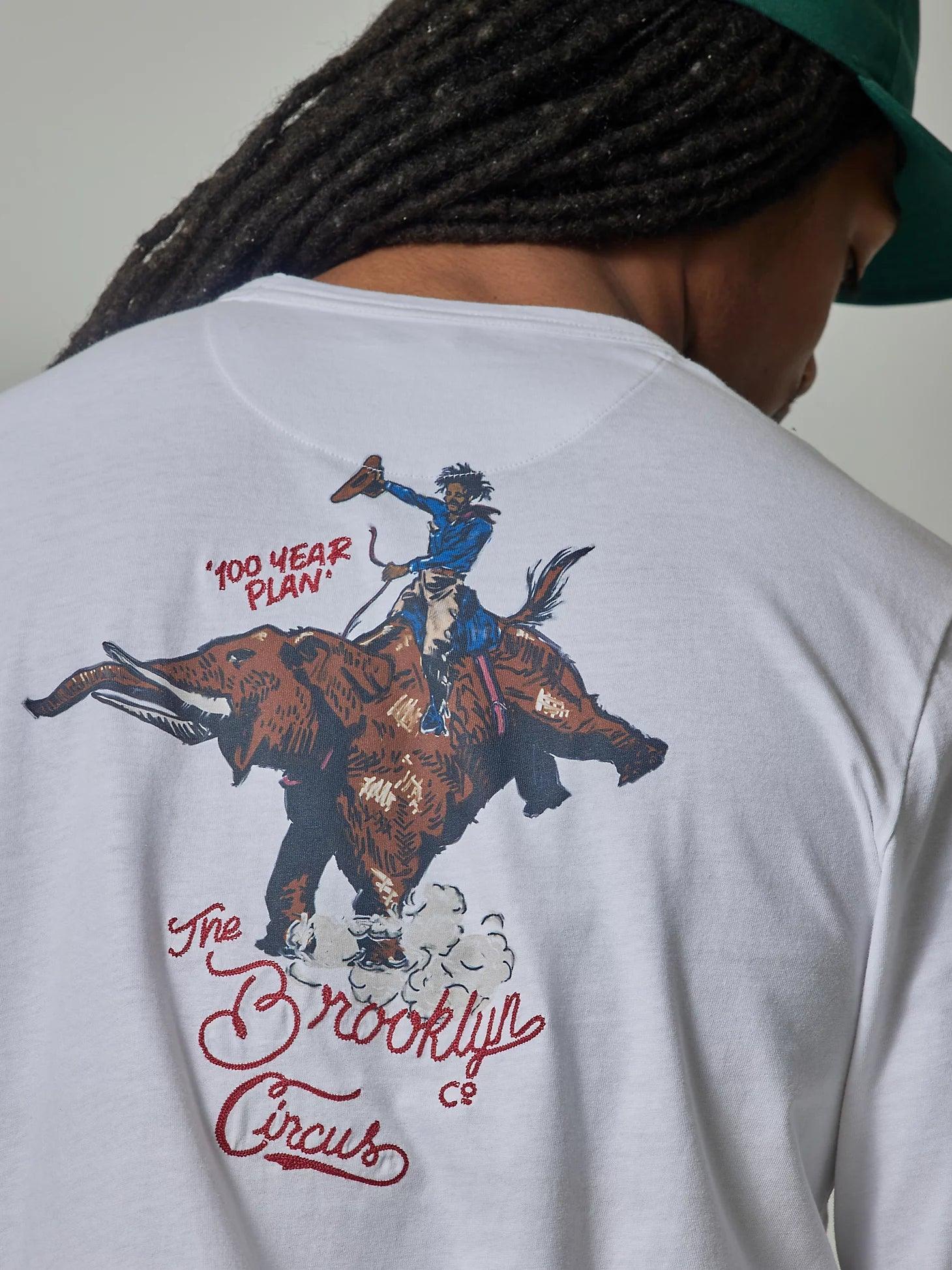 THE LEE® X BROOKLYN CIRCUS® Long Sleeve Tee in White - City Workshop Men's Supply Co.