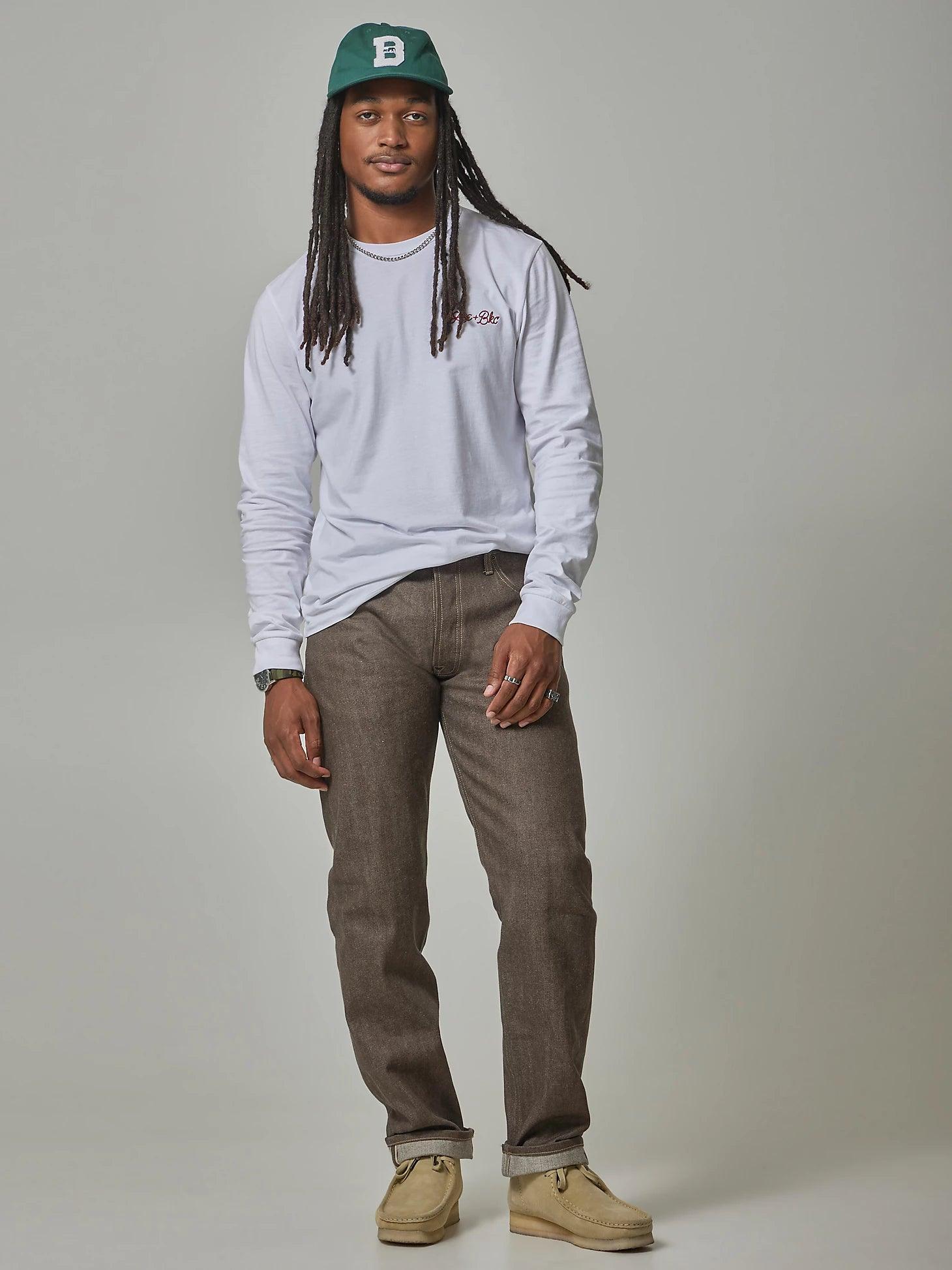 THE LEE® X BROOKLYN CIRCUS® Long Sleeve Tee in White - City Workshop Men's Supply Co.