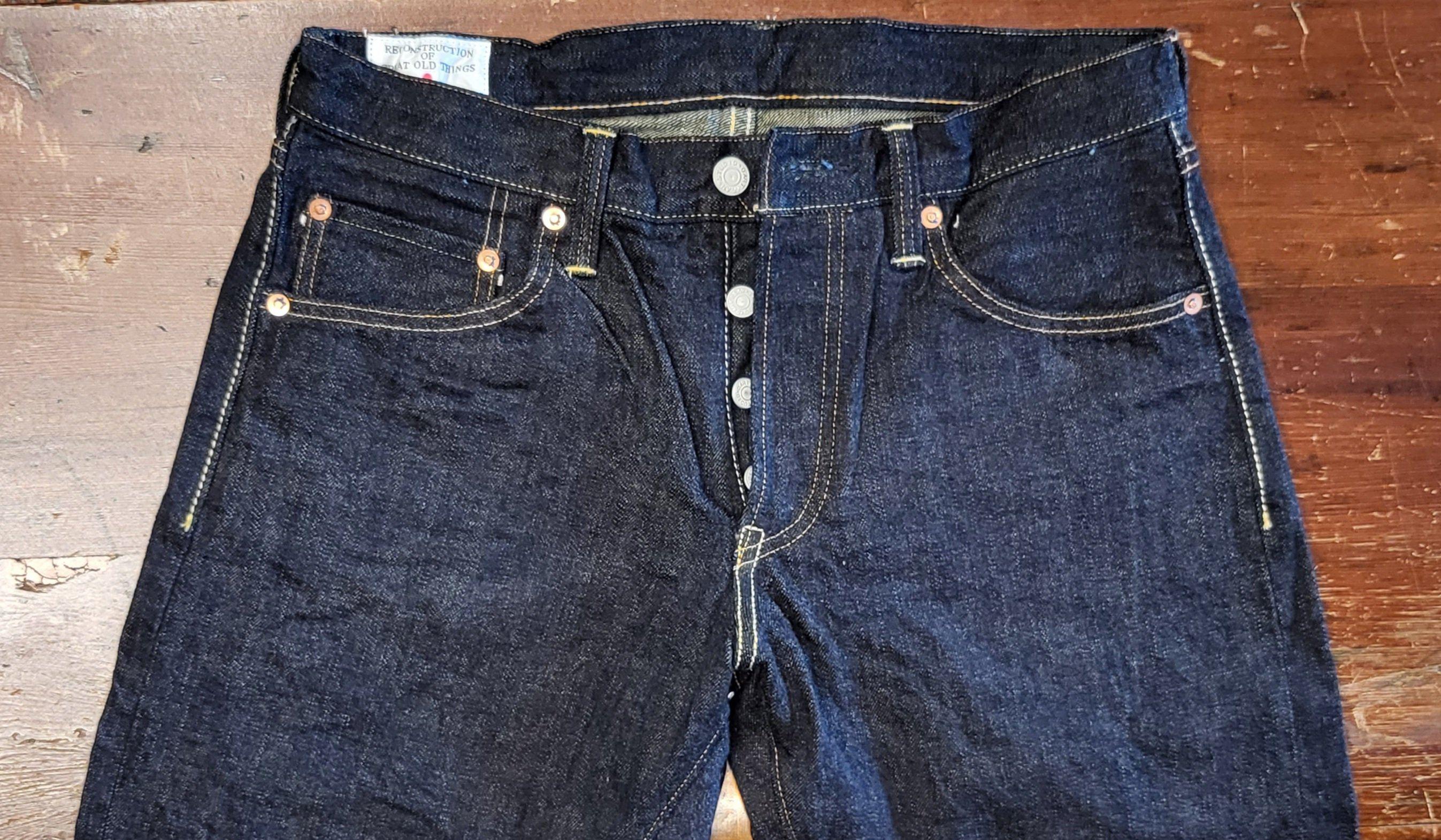 Studio D'artisan - SD-908 'G3' Selvedge Denim Relax Tapered (One Wash) - City Workshop Men's Supply Co.