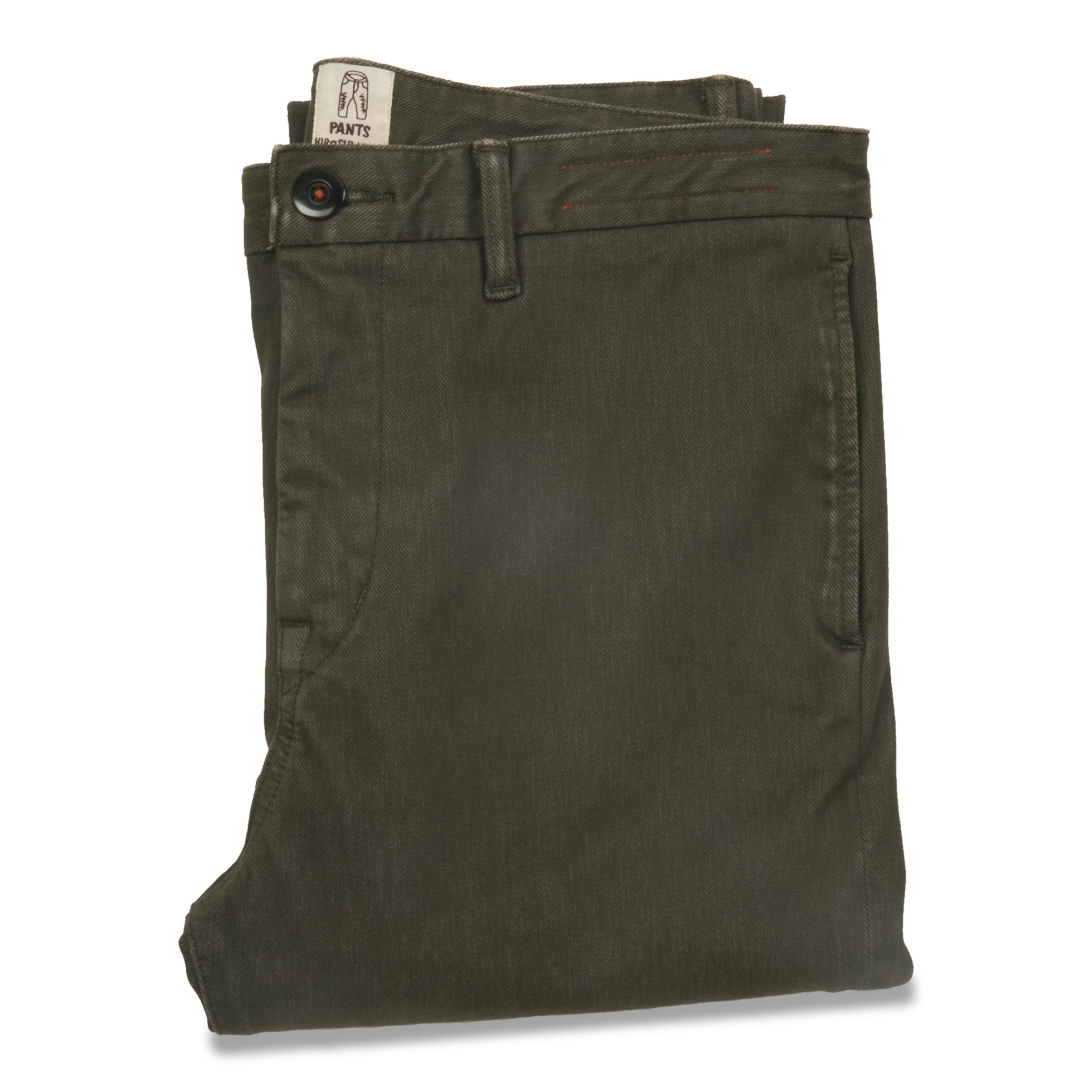 KATO' - The Axe Slim 11oz 4-Way Stretch French Terry - Military Green - City Workshop Men's Supply Co.