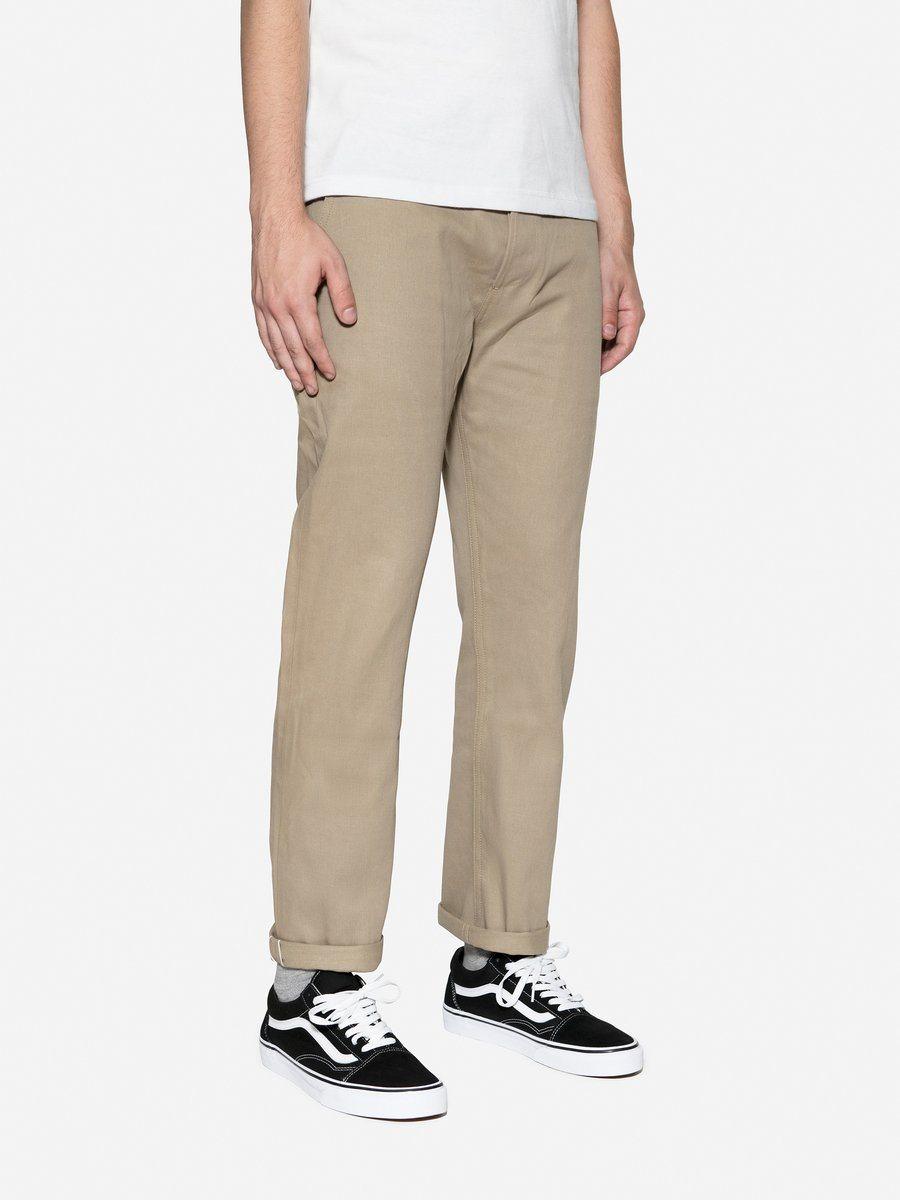 3sixteen - CH-44x Khaki Selvedge Chino - City Workshop Men's Supply Co.