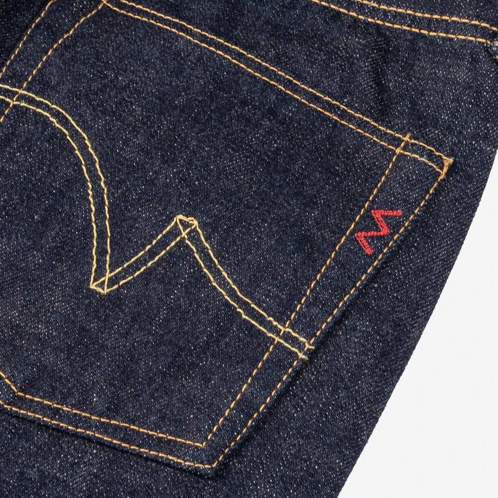 Iron Heart - IH-555S-18 - 18oz Vintage Selvedge Denim Super Slim Cut Jeans - Indigo - City Workshop Men's Supply Co.