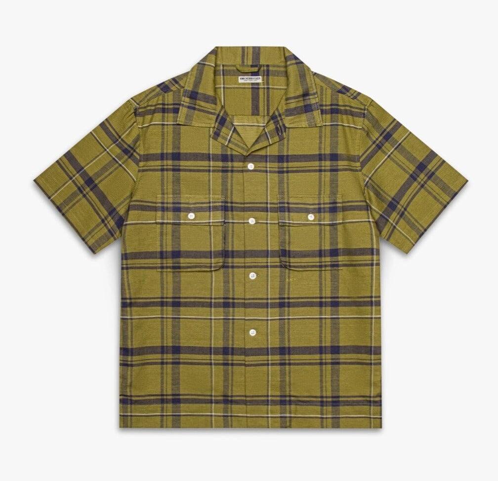 Knickerbocker - Linen Ribeira Shirt Green - City Workshop Men's Supply Co.