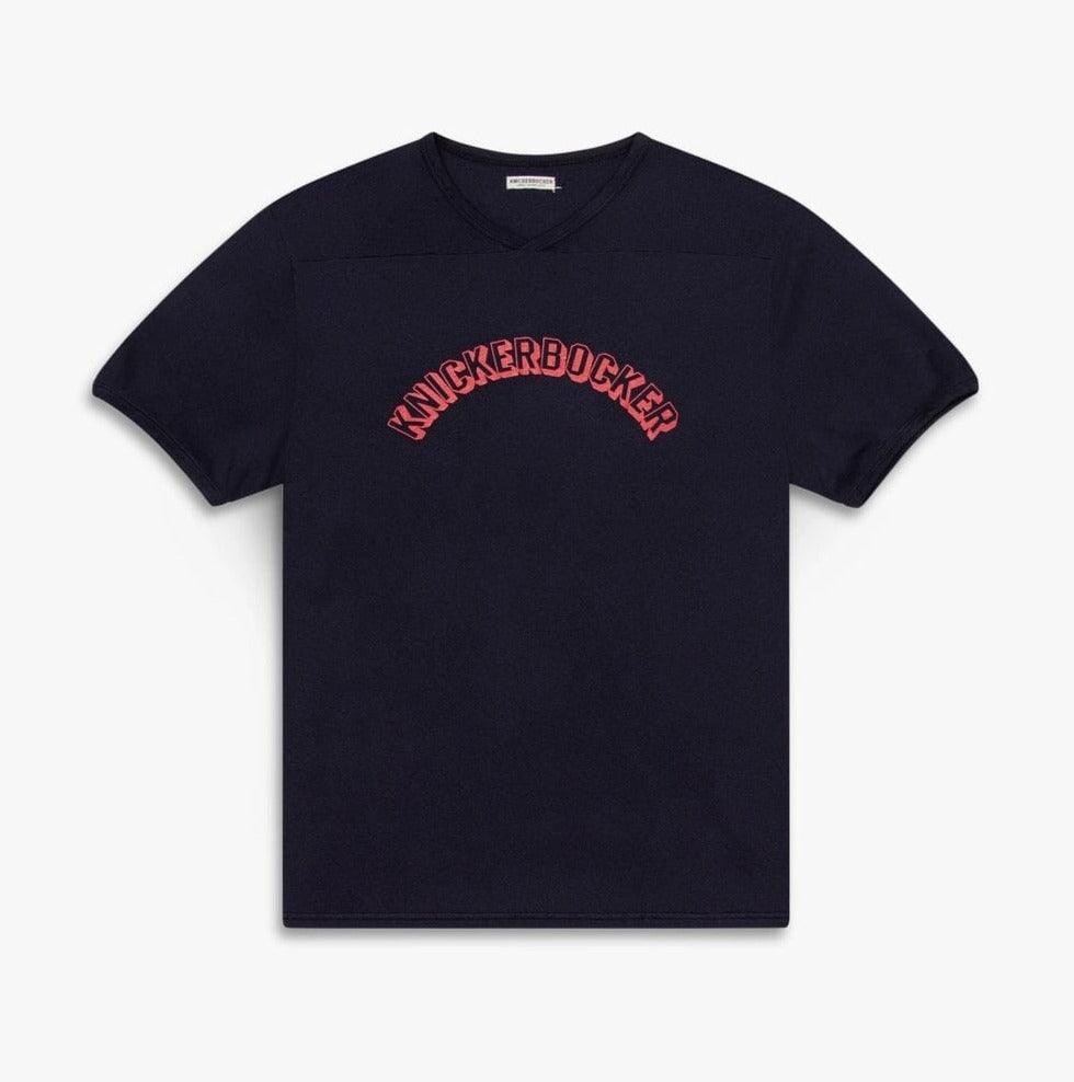 Knickerbocker - Track Tee Navy - City Workshop Men's Supply Co.