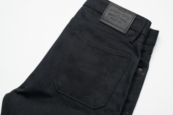 Freenote Cloth - Portola Taper Raw 14.25oz Black Grey Japanese Denim - City Workshop Men's Supply Co.