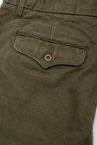 Freenote Cloth - Workers Chino Slim Fit 14oz Slub Army Green - City Workshop Men's Supply Co.