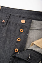 Freenote Cloth - Portola 14oz Charcoal Selvedge Denim - City Workshop Men's Supply Co.