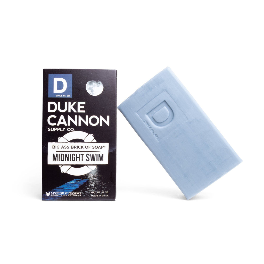 Duke Cannon - Big Ass Brick of Soap - Midnight Swim - City Workshop Men's Supply Co.