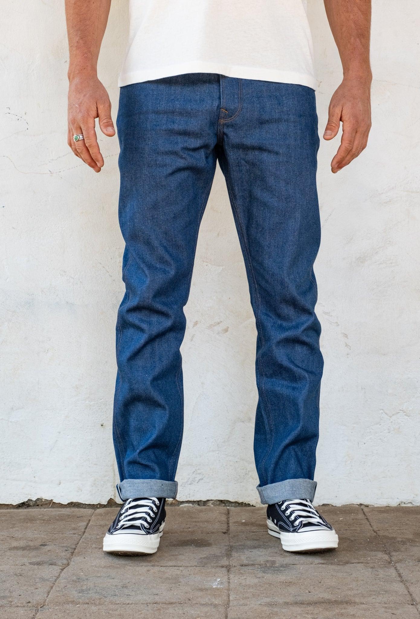 Freenote Cloth - Rios 12oz Vintage Blue Denim - City Workshop Men's Supply Co.
