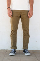 Freenote Cloth - Workers Chino Slim Fit 14oz Slub Tan - City Workshop Men's Supply Co.