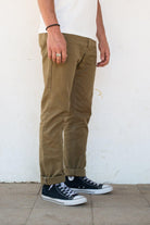 Freenote Cloth - Workers Chino Slim Fit 14oz Slub Tan - City Workshop Men's Supply Co.