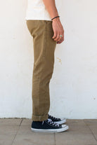 Freenote Cloth - Workers Chino Slim Fit 14oz Slub Tan - City Workshop Men's Supply Co.