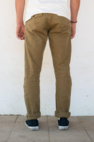 Freenote Cloth - Workers Chino Slim Fit 14oz Slub Tan - City Workshop Men's Supply Co.