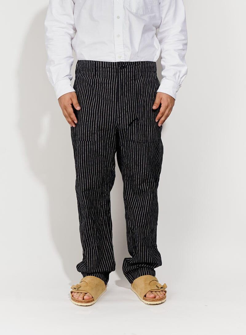 Engineered Garments - Fatigue Pants - Natural/Black LC Stripe - City Workshop Men's Supply Co.
